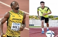Usain Bolt se ríe del &#039;récord&#039; de Bellerín