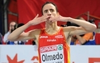Olmedo bate el récord de España de 1.000 metros